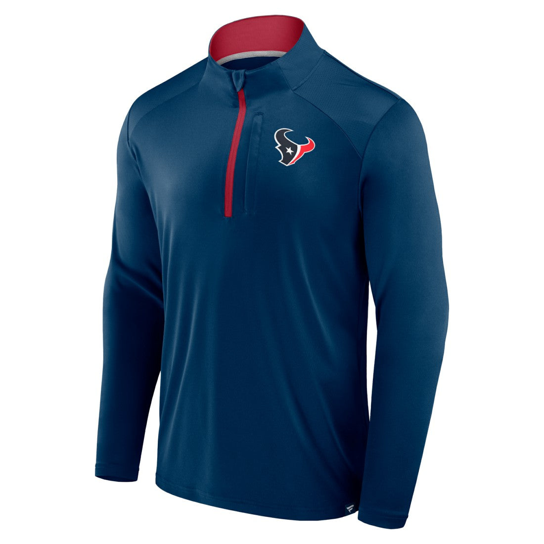 Houston Texans Defender Long Sleeve Quarter-Zip Jacket - Navy Jackets