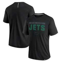 New York Jets Defender Blackout T-Shirt - Black T-shirts
