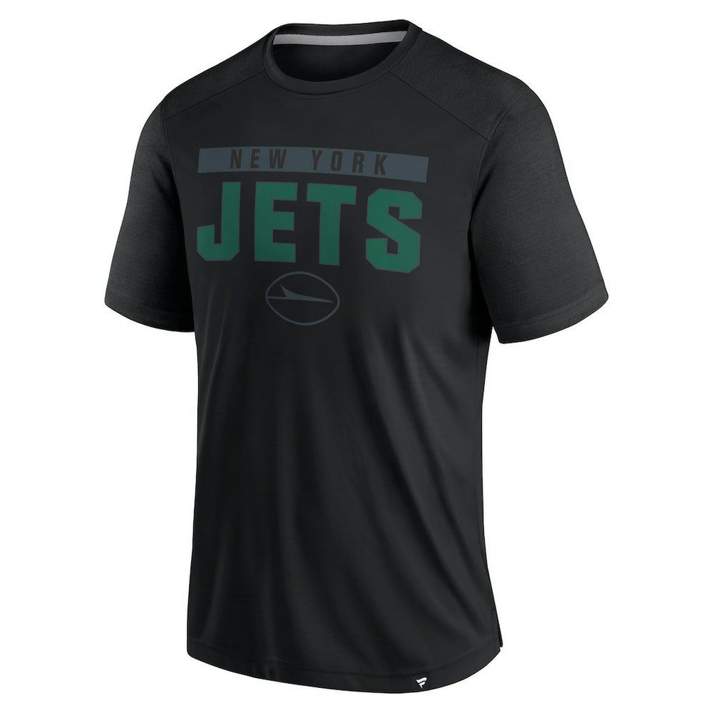 New York Jets Defender Blackout T-Shirt - Black T-shirts