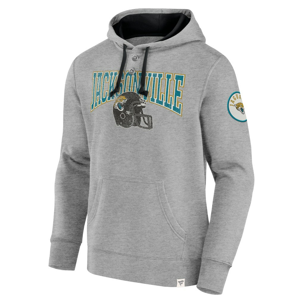 Jacksonville Jaguars Label Maker Pullover Hoodie - Black Hoodies