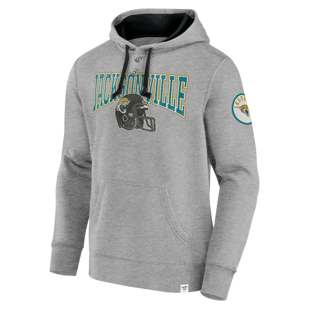 Jacksonville Jaguars Label Maker Pullover Hoodie - Black Hoodies
