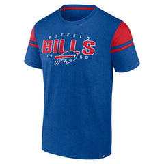 Buffalo Bills Old School Play Slub T-Shirt - Royal T-shirts