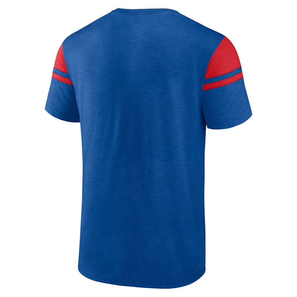 Buffalo Bills Old School Play Slub T-Shirt - Royal T-shirts