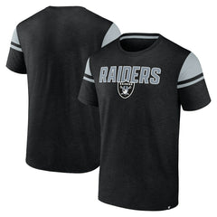 Las Vegas Raiders Old School Play Slub T-Shirt - Black T-shirts