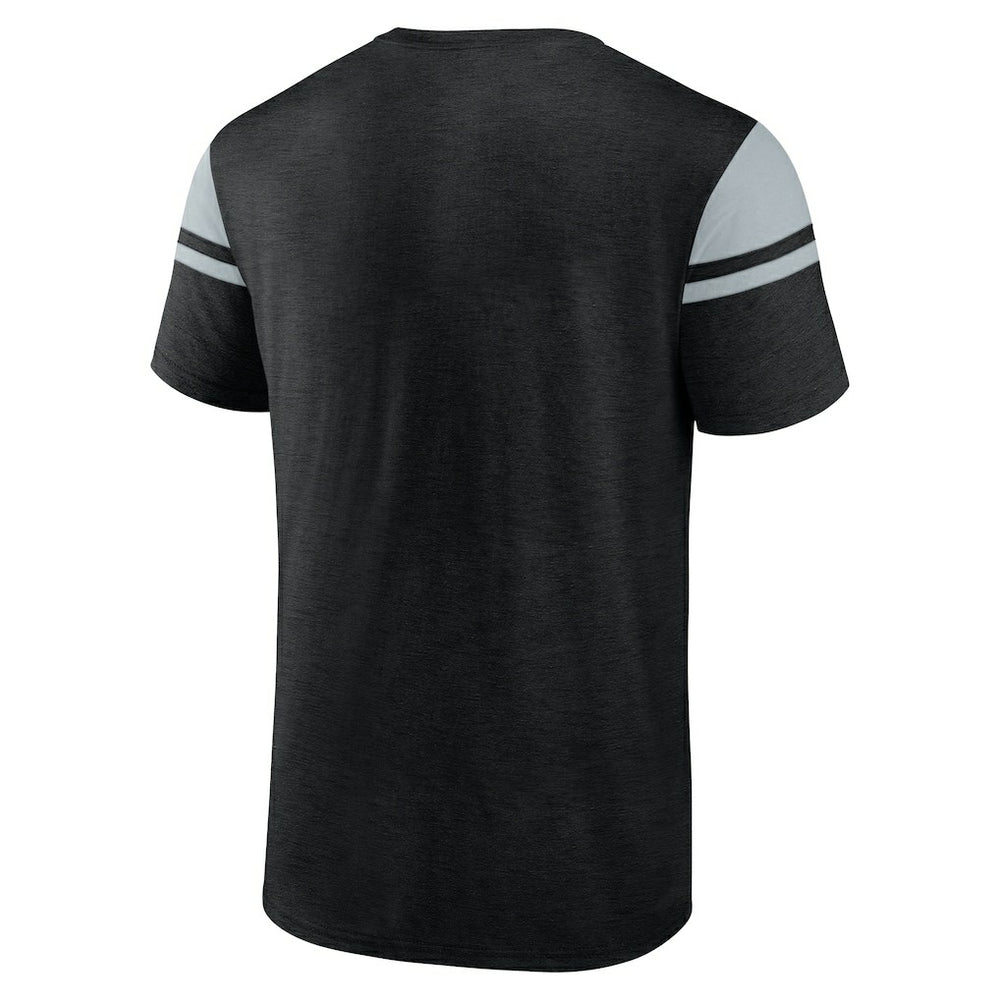 Las Vegas Raiders Old School Play Slub T-Shirt - Black T-shirts
