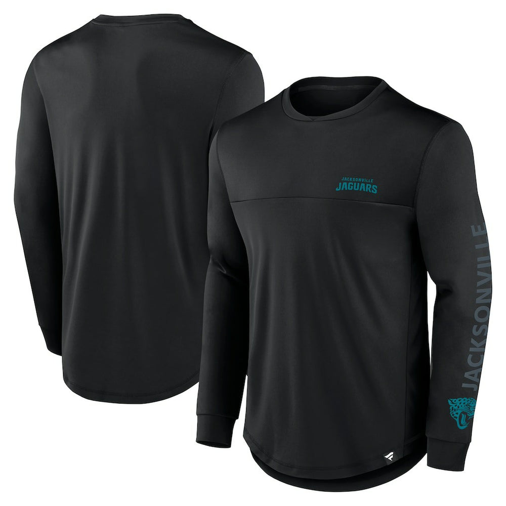 Jacksonville Jaguars Blackout Long Sleeve T-Shirt - Black T-shirts