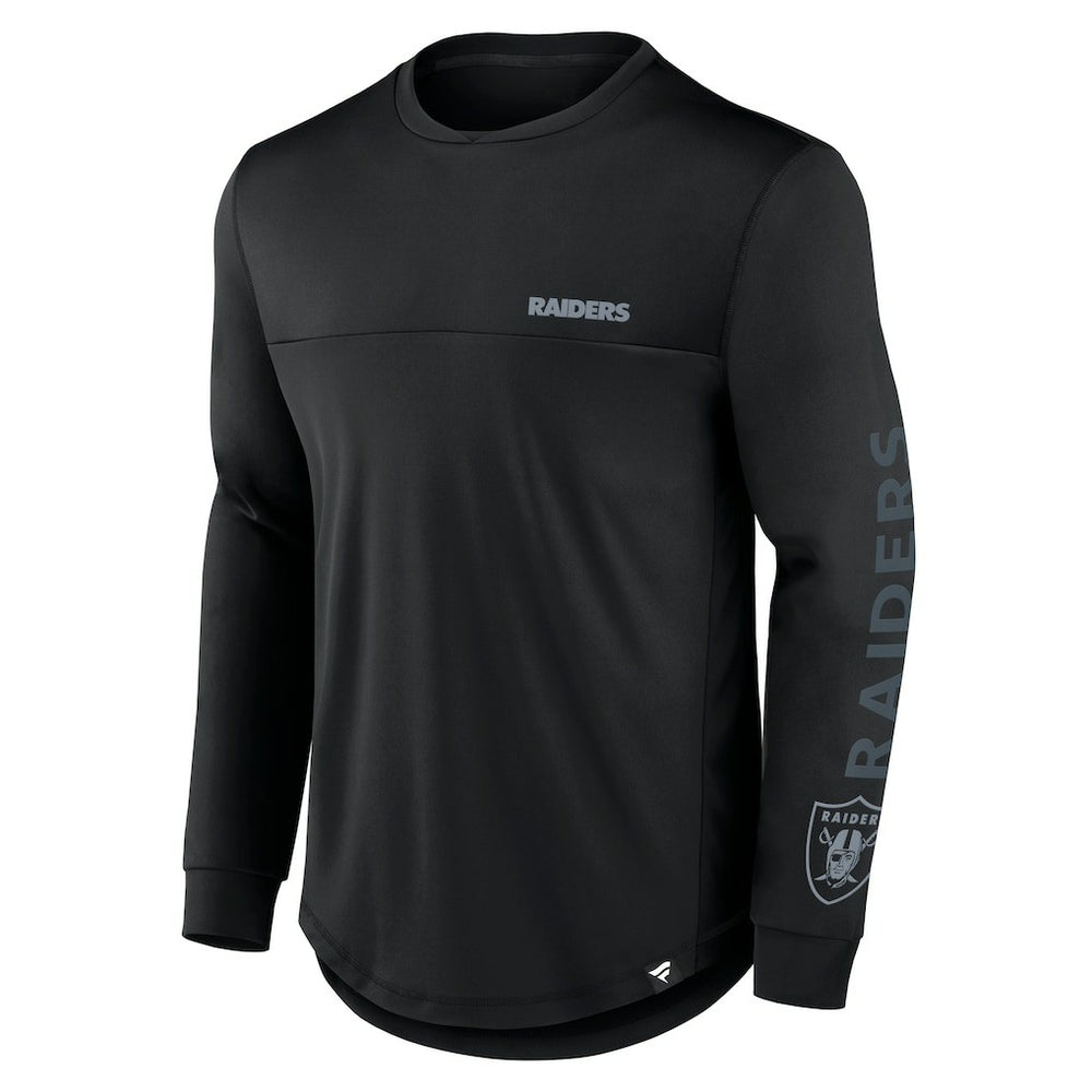Las Vegas Raiders Blackout Long Sleeve T-Shirt - Black T-shirts