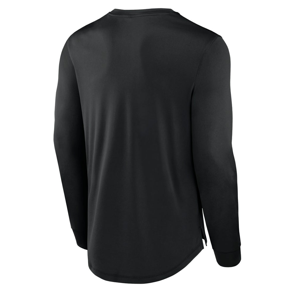 Seattle Seahawks Blackout Long Sleeve T-Shirt - Black T-shirts