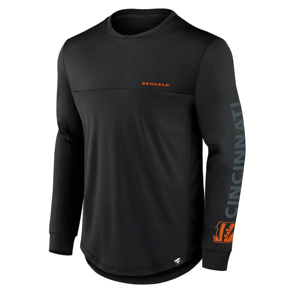 Cincinnati Bengals Blackout Long Sleeve T-Shirt - Black T-shirts