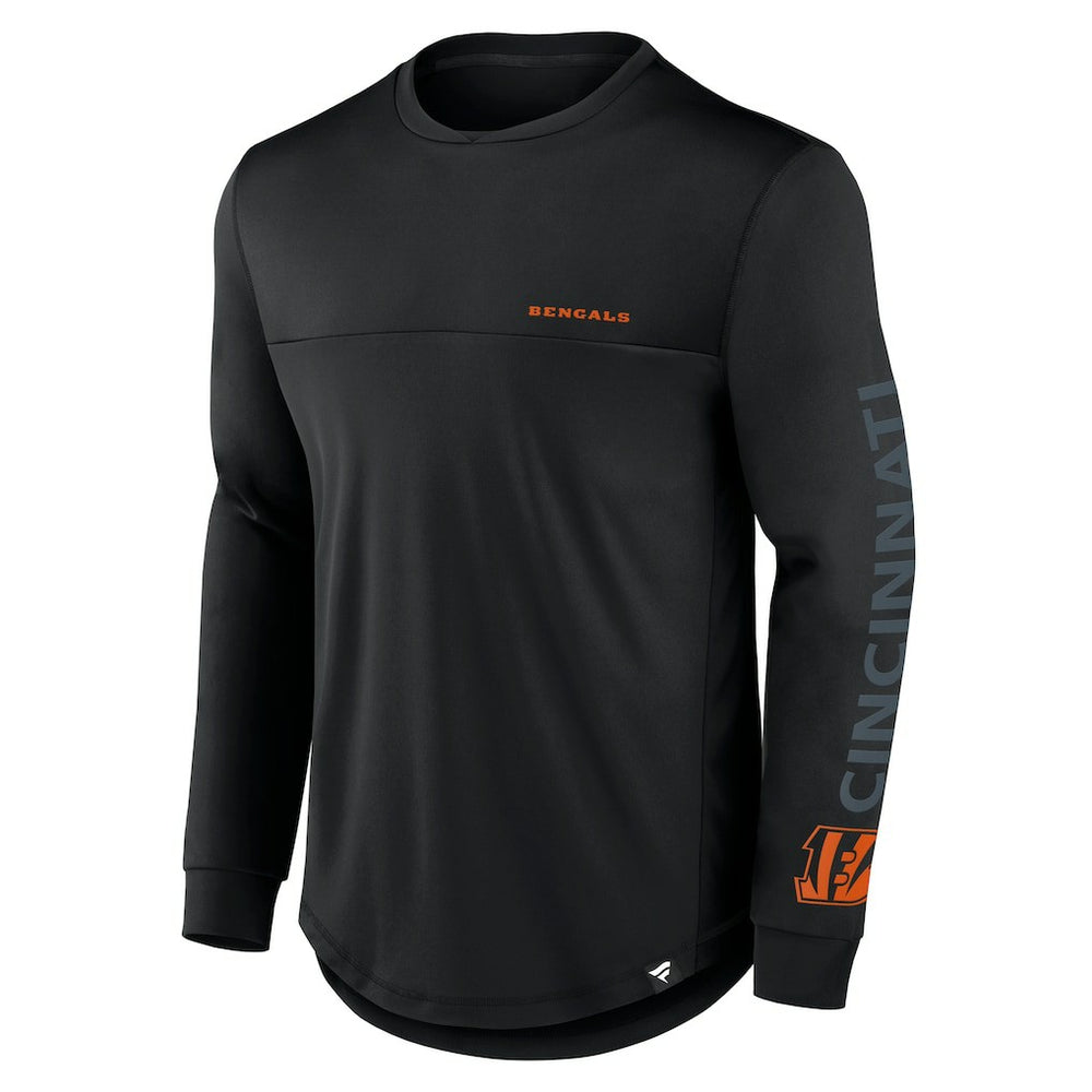 Cincinnati Bengals Blackout Long Sleeve T-Shirt - Black T-shirts