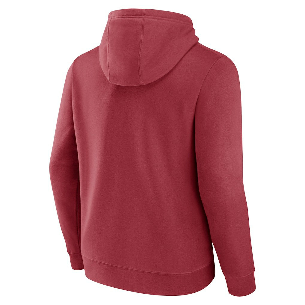 Arizona Cardinals Pylon Outline Pullover Hoodie - Cardinal Hoodies
