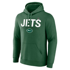 New York Jets Pylon Outline Pullover Hoodie - Green Hoodies