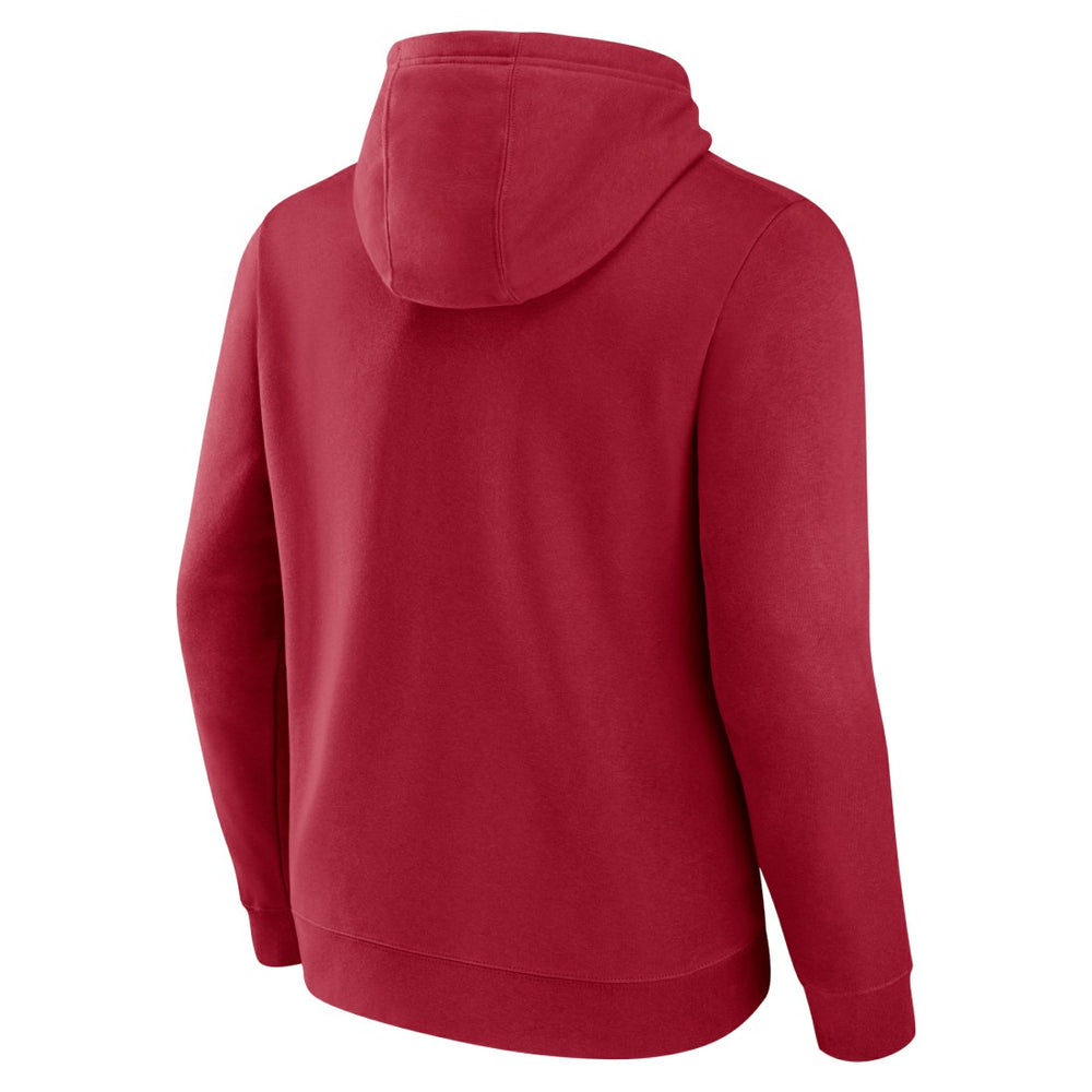 Tampa Bay Buccaneers Pylon Outline Pullover Hoodie - Red Hoodies