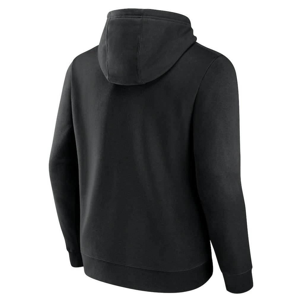 Las Vegas Raiders Pylon Outline Pullover Hoodie - Black Hoodies