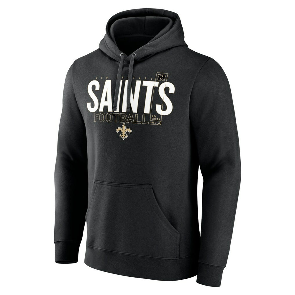 New Orleans Saints Pylon Outline Pullover Hoodie - Black Hoodies