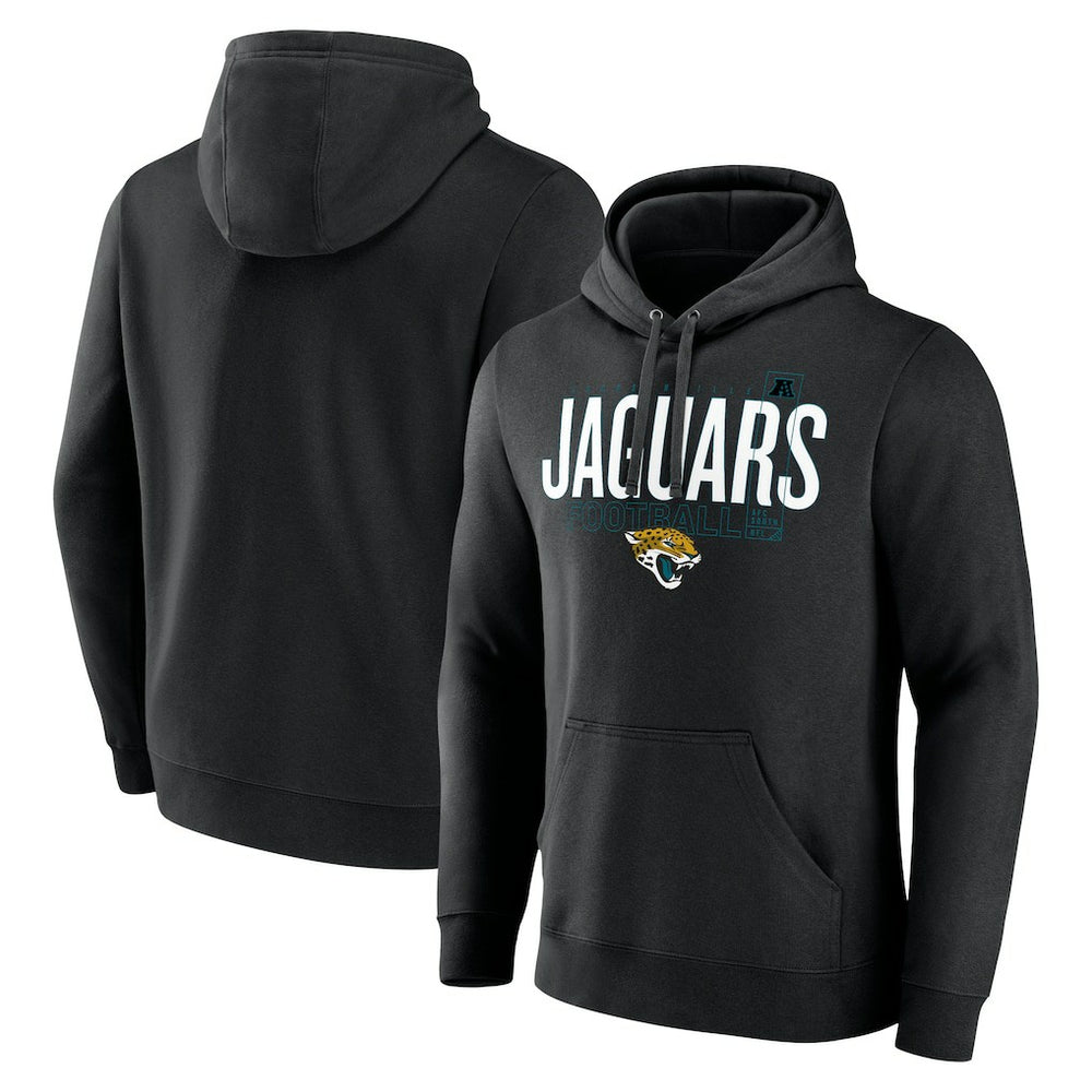Jacksonville Jaguars Pylon Outline Pullover Hoodie - Black Hoodies