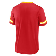 Kansas City Chiefs Stripe Stacking T-Shirt - Red T-shirts
