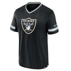 Las Vegas Raiders Stripe Stacking T-Shirt - Black T-shirts