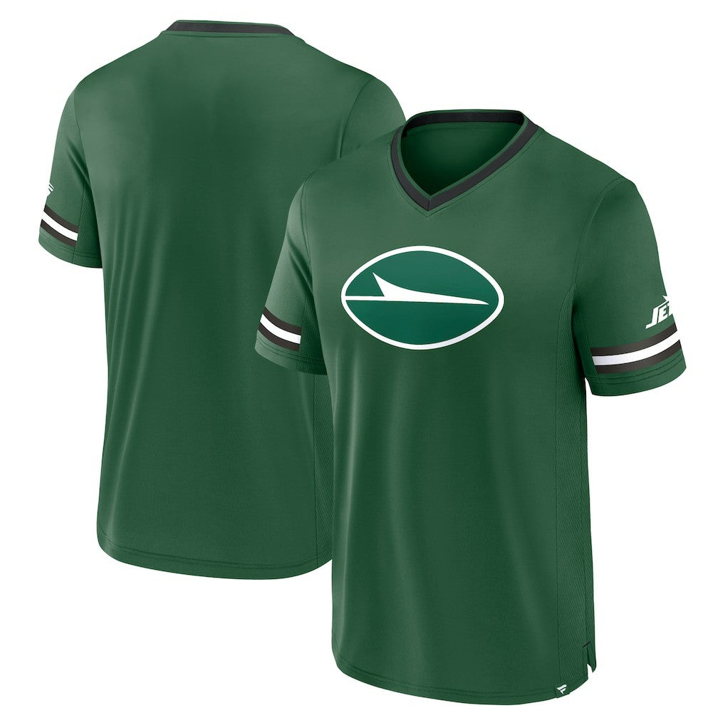New York Jets Stripe Stacking T-Shirt - Green T-shirts