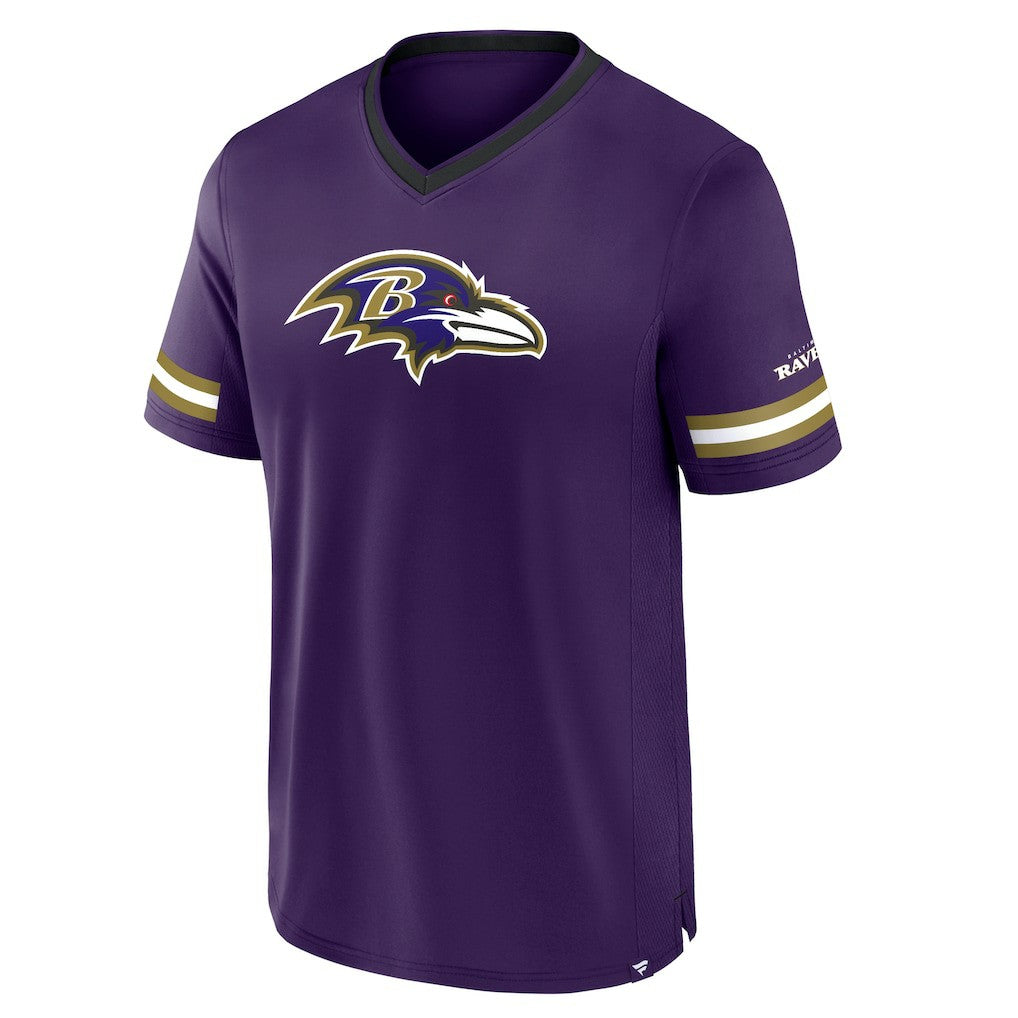 Baltimore Ravens Stripe Stacking T-Shirt - Purple T-shirts