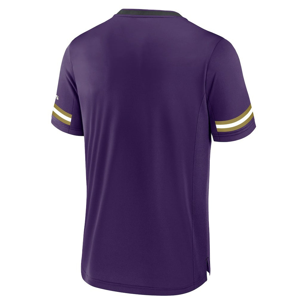 Baltimore Ravens Stripe Stacking T-Shirt - Purple T-shirts
