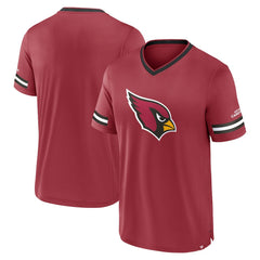 Arizona Cardinals Stripe Stacking T-Shirt - Cardinal T-shirts