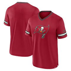 Tampa Bay Buccaneers Stripe Stacking T-Shirt - Red T-shirts