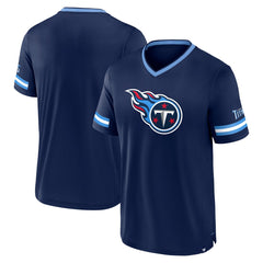 Tennessee Titans Stripe Stacking T-Shirt - Navy T-shirts