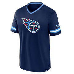 Tennessee Titans Stripe Stacking T-Shirt - Navy T-shirts