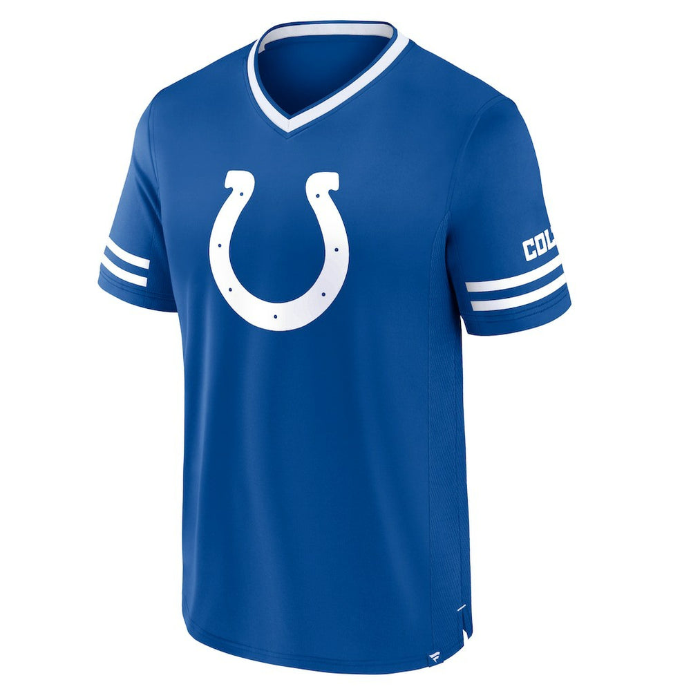 Indianapolis Colts Stripe Stacking T-Shirt - Royal T-shirts