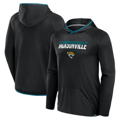 Jacksonville Jaguars Transitional Defender Hoodie Long Sleeve T-Shirt - Black Hoodies