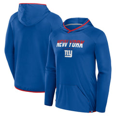 New York Giants Transitional Defender Hoodie Long Sleeve T-Shirt - Royal Hoodies