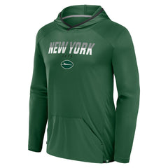 New York Jets Transitional Defender Hoodie Long Sleeve T-Shirt - Green Hoodies