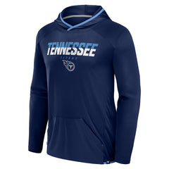 Tennessee Titans Transitional Defender Hoodie Long Sleeve T-Shirt - Navy Hoodies