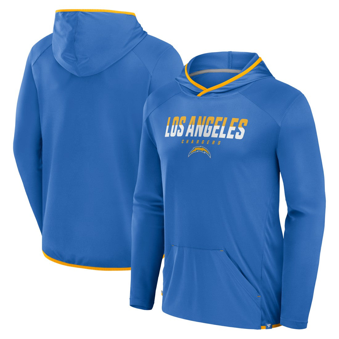 Los Angeles Chargers Transitional Defender Hoodie Long Sleeve T-Shirt - Powder Blue Hoodies