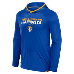 Los Angeles Rams Transitional Defender Hoodie Long Sleeve T-Shirt - Royal Hoodies