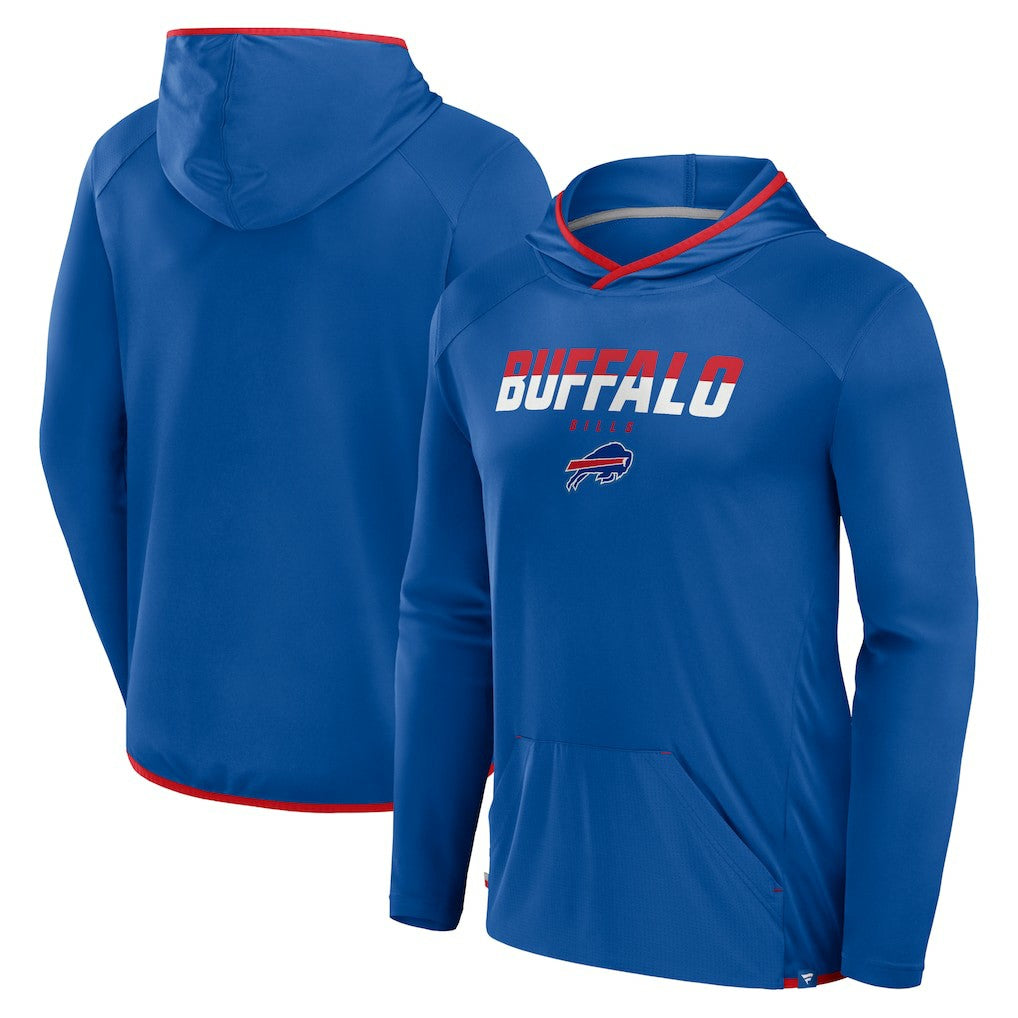Buffalo Bills Transitional Defender Hoodie Long Sleeve T-Shirt - Royal Hoodies