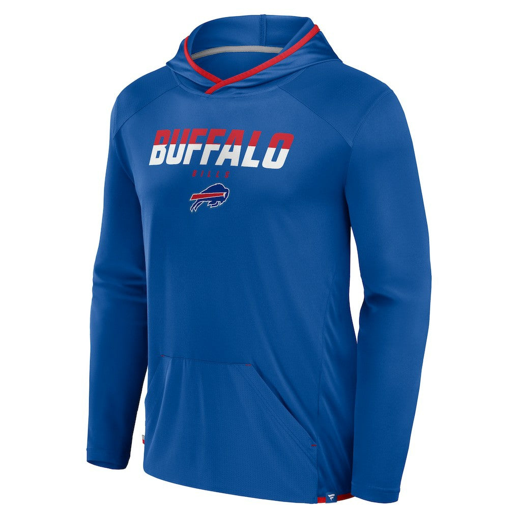 Buffalo Bills Transitional Defender Hoodie Long Sleeve T-Shirt - Royal Hoodies