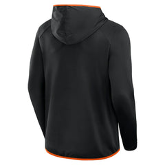 Cincinnati Bengals Transitional Defender Hoodie Long Sleeve T-Shirt - Black Hoodies
