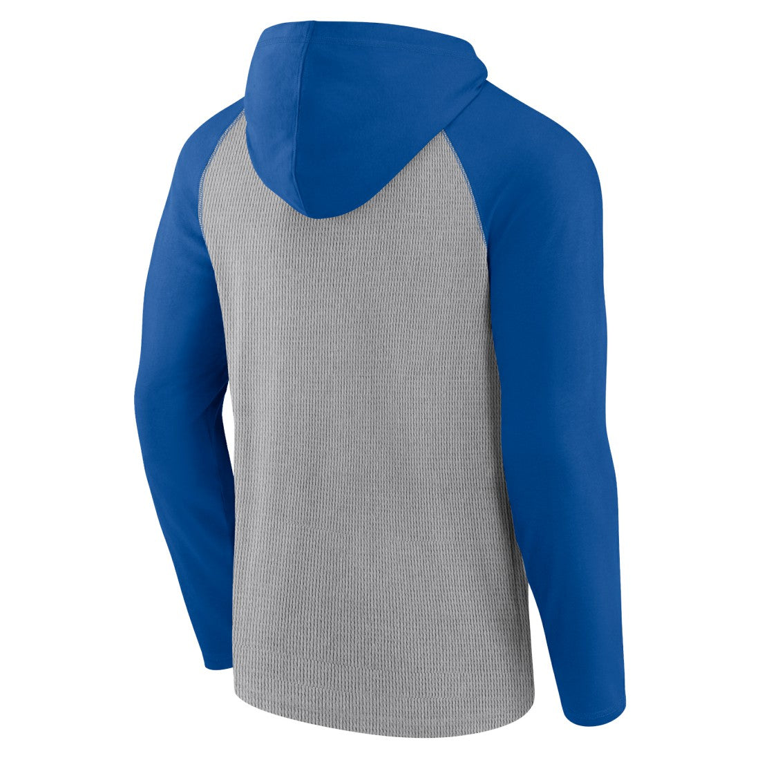 Seattle Seahawks Under Center Long Sleeve Hoodie T-Shirt - Gray/Royal Hoodies