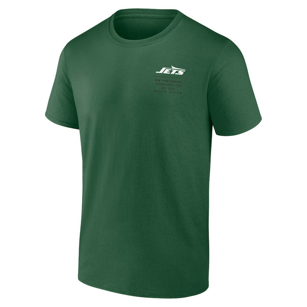 New York Jets Repeat Stats T-Shirt - Green T-shirts