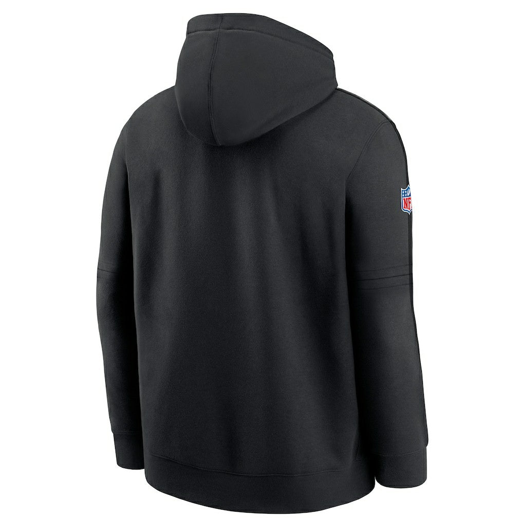 San Francisco 49ers 2024 NFL Crucial Catch Big & Tall Club Pullover Hoodie - Black Hoodies