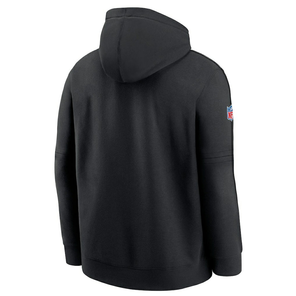 San Francisco 49ers 2024 NFL Crucial Catch Big & Tall Club Pullover Hoodie - Black Hoodies