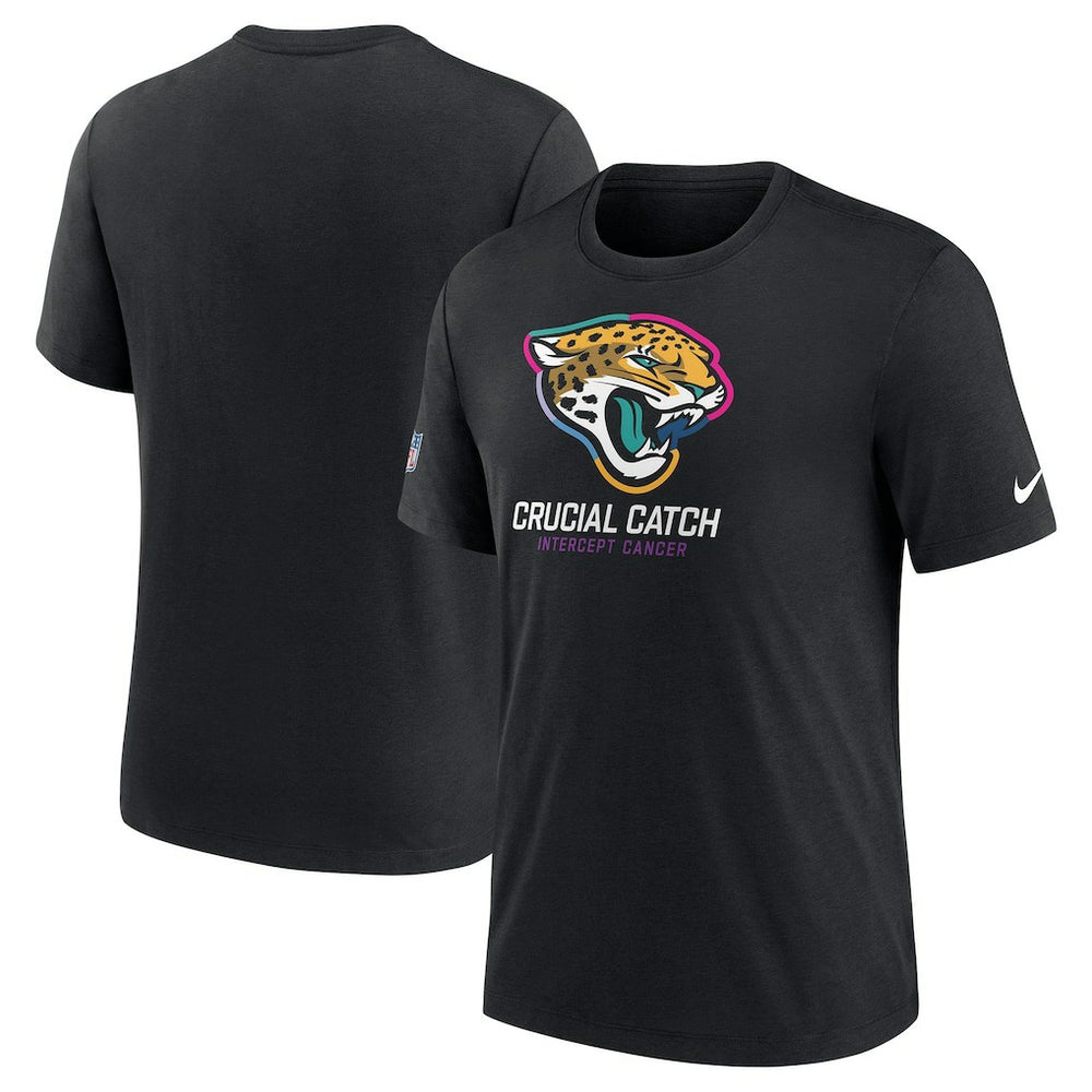 Jacksonville Jaguars 2024 NFL Crucial Catch T-Shirt - Black T-shirts