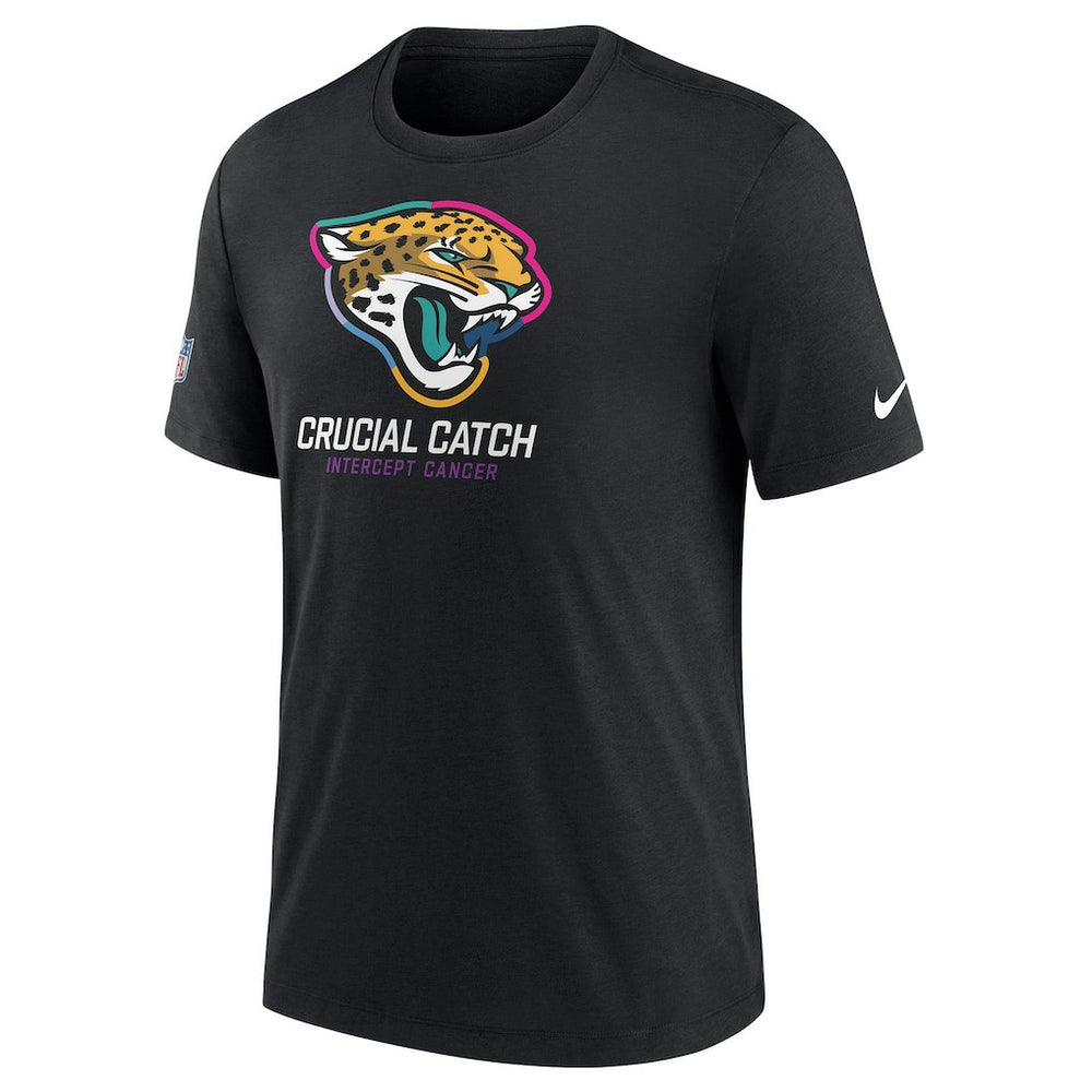 Jacksonville Jaguars 2024 NFL Crucial Catch T-Shirt - Black T-shirts