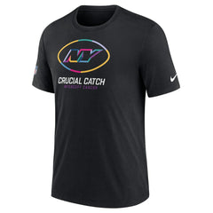 New York Jets 2024 NFL Crucial Catch T-Shirt - Black T-shirts