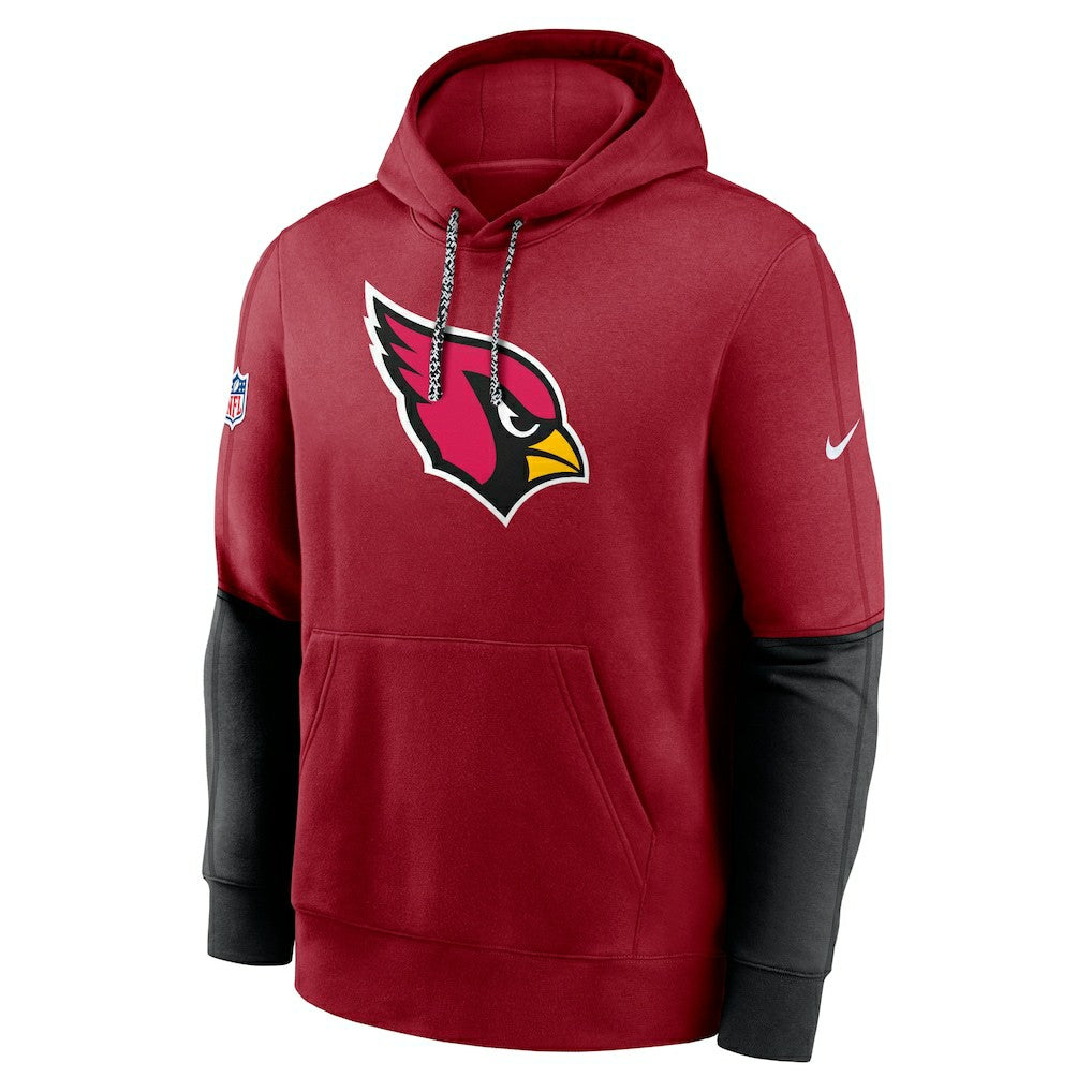 Arizona Cardinals 2024 Sideline Club Pullover Hoodie - Cardinal Hoodies