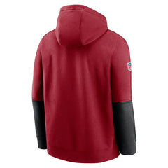 Arizona Cardinals 2024 Sideline Club Pullover Hoodie - Cardinal Hoodies