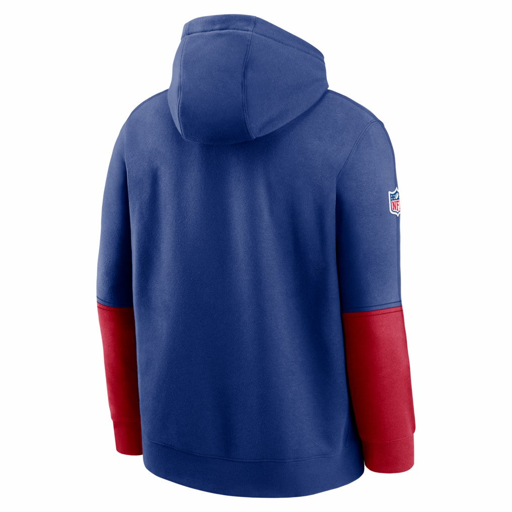New York Giants 2024 Sideline Club Pullover Hoodie - Royal Hoodies