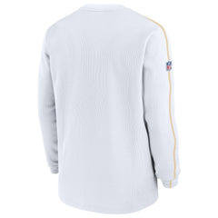 Kansas City Chiefs 2024 Sideline Coaches Long Sleeve Top - Red Tops